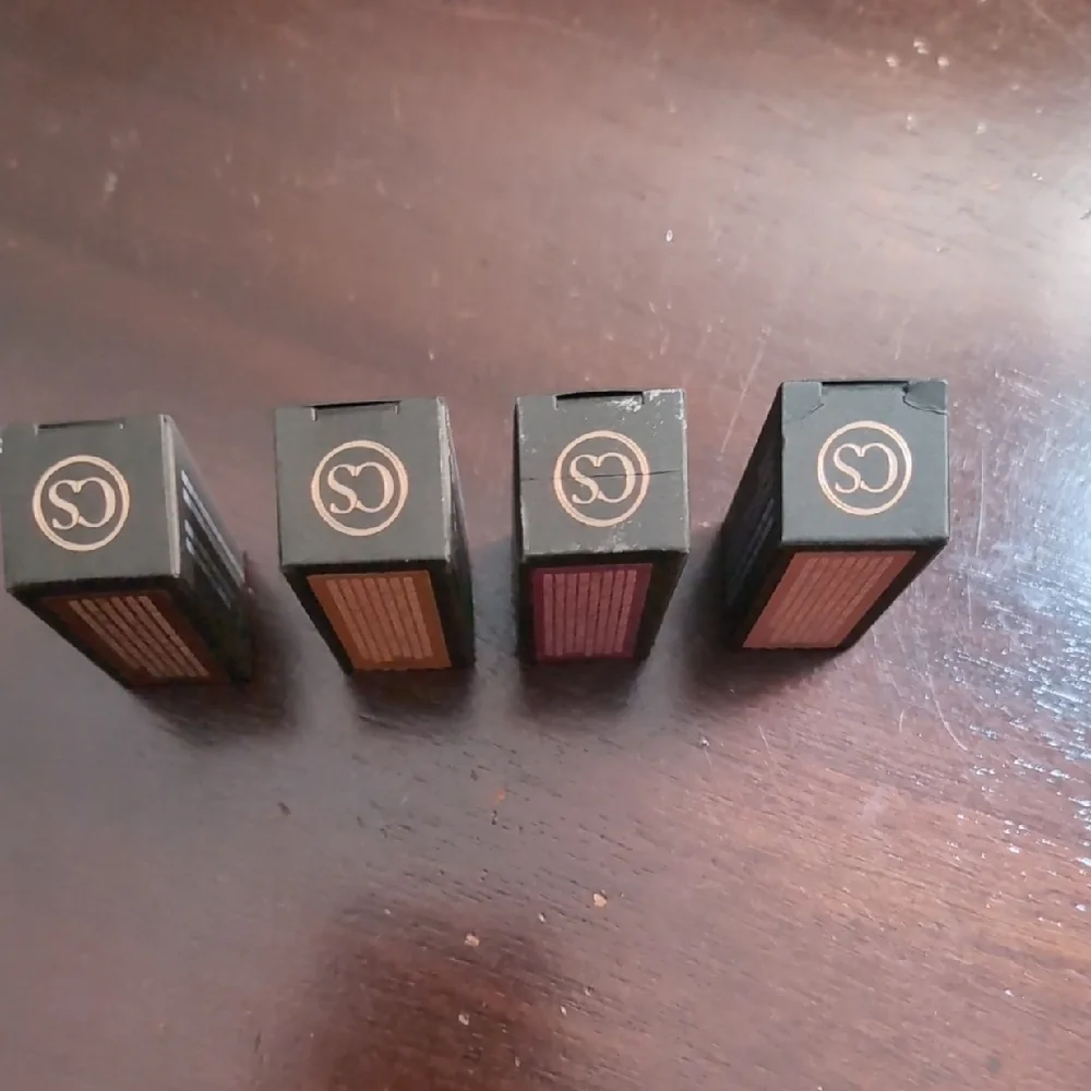 Color Street Lipstick Collection - Throwback, Tattle, Baddie, Flawless - NWT
